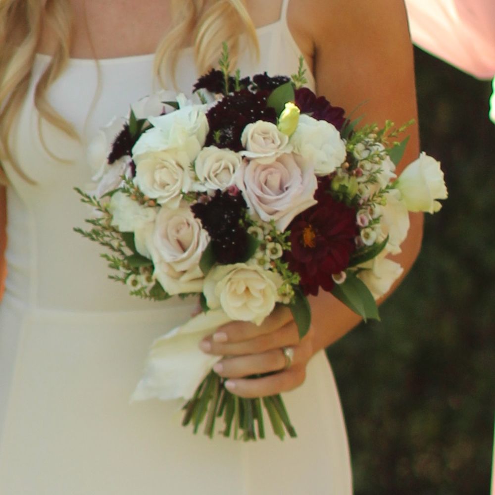 Franco's Flowers - Loved my bouquet! It dressed up my simple wedding dress - Florists Near Me - Encinitas, California Franco's Flowers - Loved my bouquet! It dressed up my simple wedding dress - Florists Near Me - Encinitas, California