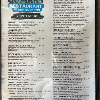 The Quarry Restaurant at Weir Mountain - Salad Near Me - Celina, Tennessee