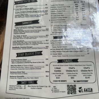 Soulbelly BBQ - Menu - Barbeque Near Me - Las Vegas, Nevada Soulbelly BBQ - Menu - Barbeque Near Me - Las Vegas, Nevada