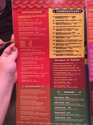 Menu photo 1 El Tejado Mexican Restaurants Denver, CO Menu photo 1 El Tejado Mexican Restaurants Denver, CO