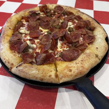 Greek's Pizzeria Columbus - Gourmet Meat pizza. - Pizza Near Me - Columbus, Indiana Greek's Pizzeria Columbus - Gourmet Meat pizza. - Pizza Near Me - Columbus, Indiana