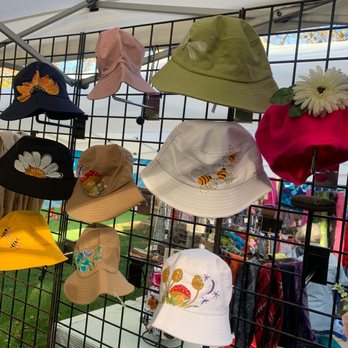 Davis Farmers Market - Hand made hats - Farmers Market Near Me - Davis, California Davis Farmers Market - Hand made hats - Farmers Market Near Me - Davis, California