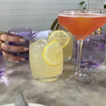 Prunella - Birds & Bees, Scarlatta, and beautiful purple water glasses - Italian Near Me - Philadelphia, Pennsylvania Prunella - Birds & Bees, Scarlatta, and beautiful purple water glasses - Italian Near Me - Philadelphia, Pennsylvania