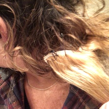 Bqute Luxe Hair Extensions  - Day 11. Extension falling out. Extension didn't match my hair color, which is brown not blonde - Hair Extensions Near Me - Upland, California