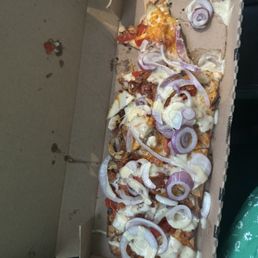 Chicken club flatbread