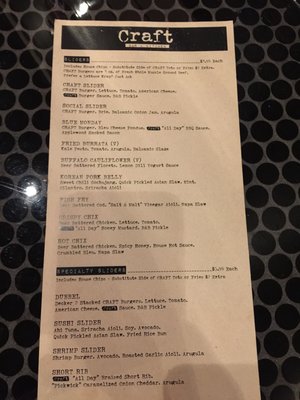 Menu photo 6 Craft Bar + Kitchen Binghamton, NY