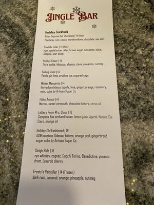 Menu photo 4 Center Bar Atlanta, GA