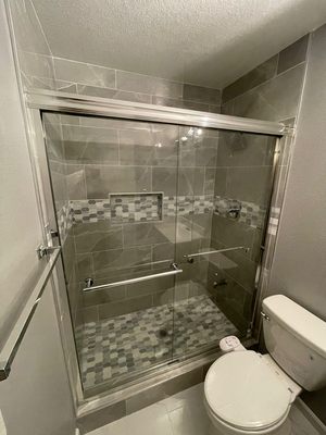 Bathroom Remodel 2026 - This bathroom remodel in San Diego was done in 2026. All work was done by Green Build Construction, inc. Bathroom Remodel 2026 - This bathroom remodel in San Diego was done in 2026. All work was done by Green Build Construction, inc.