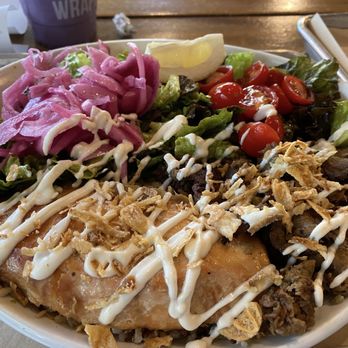 World Wrapps - Chimichurri Steak with Salmon - Mediterranean Near Me - Campbell, California
