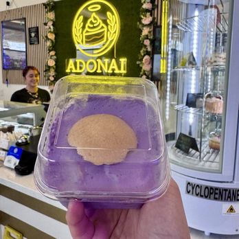 Adonai Desserts And More - Ube banana bread pudding - Desserts Near Me - Temecula, California