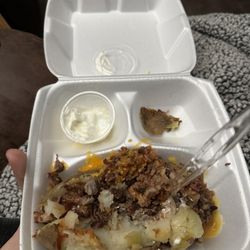 Yo Mama's Pit Bbq - Loaded potato