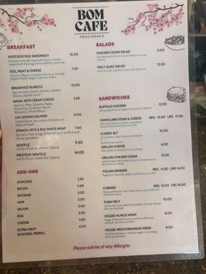 Menu photo 4 Bom Cafe PVD Providence, RI Menu photo 4 Bom Cafe PVD Providence, RI