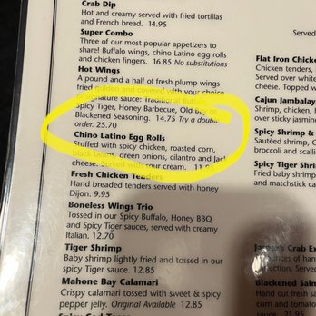 Jasper's - Menu - American Near Me - Upper Marlboro, Maryland