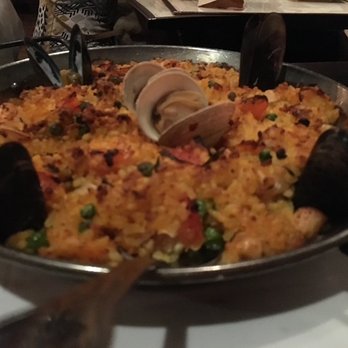 Bocado Tapas Wine Bar - Paella de Mariscos - Wine Bars Near Me - Worcester, Massachusetts