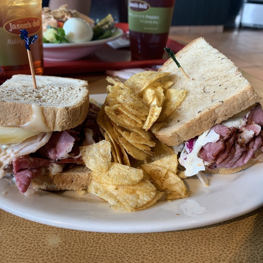 Jason's Deli - The Rachel Sandwich (w/jalapeño chips) - Delis Near Me - Tuscaloosa, Alabama Jason's Deli - The Rachel Sandwich (w/jalapeño chips) - Delis Near Me - Tuscaloosa, Alabama