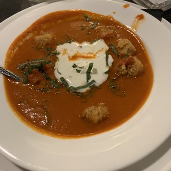 Anthonie's Market Grill - Bowl of tomato basil soup ($10) - Seafood Near Me - Simonton, Texas