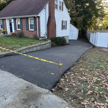 DC EXCO - New asphalt driveway done - Excavation Services Near Me - Mansfield, Massachusetts