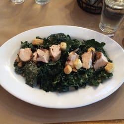Ole Savannah Southern Table & Bar - Their kale salad is super flavorful and beautiful presentation. I added their grilled chicken to mine.