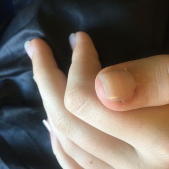 Milano Nails Spa - An infection waiting to happen. Had to go elsewhere to get corrected. Be warned. - Nail Salons Near Me - Hemet, California