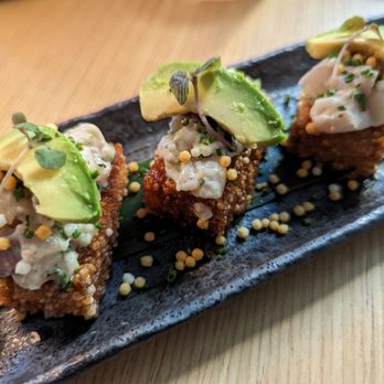 Janken - Hamachi Crispy Rice - Japanese Near Me - Portland, Oregon