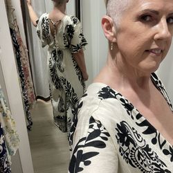 Couldn't resist this breezy jumpsuit, even though I swore to no more Blk/wht.