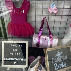 Head To Toe Dancewear - Current window display  august 2023