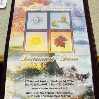 All Seasons - Diners Near Me - Eatntown, New Jersey All Seasons - Diners Near Me - Eatntown, New Jersey