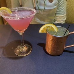 Wilder's Bistro - Prickly Pear Lemon Drop Tropical Peach Mule