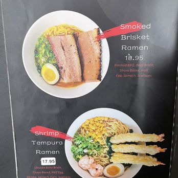 Slurp Ramen Factory - Menu - Ramen Near Me - Richmond, Texas