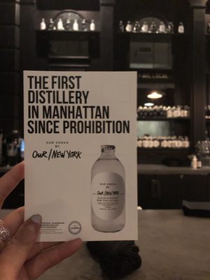 Our/New York Bar & Vodka Distillery by null