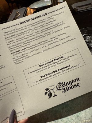 Menu photo 6 The Lexington House Los Gatos, CA Menu photo 6 The Lexington House Los Gatos, CA