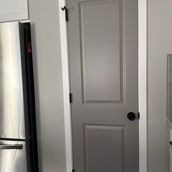 Lund Painting - Interior doors from white to taupe - Painters Near Me - Redmond, Washington Lund Painting - Interior doors from white to taupe - Painters Near Me - Redmond, Washington