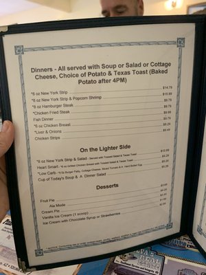 Menu photo 4 Tag's Cafe Coolidge, AZ
