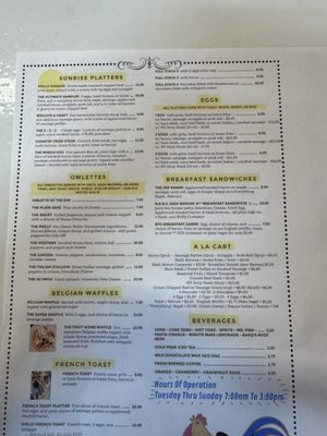 Menu photo 8 Flyers Cafe Citra, FL