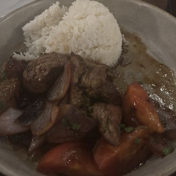 Aji Peruvian Cuisine - Lomo Saltado - Peruvian Near Me - Long Beach, California