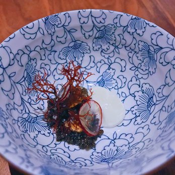 Sons & Daughters - caviar with a cauliflower creme - definitely worth the add-on! - New American Near Me - San Francisco, California Sons & Daughters - caviar with a cauliflower creme - definitely worth the add-on! - New American Near Me - San Francisco, California