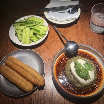 By Antidote - Century egg with burrata cheese. - Szechuan Near Me - New York, New York By Antidote - Century egg with burrata cheese. - Szechuan Near Me - New York, New York