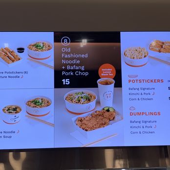 Bafang Dumpling - Menu from September 1, 2023 - Taiwanese Near Me - Gardena, California
