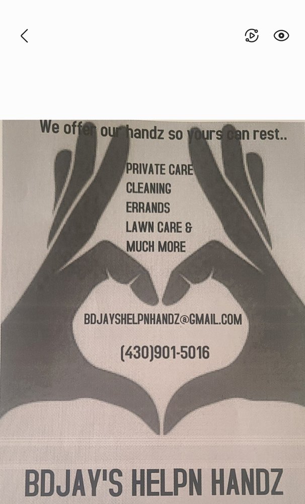 BDJAY'S HELPN HANDZ - home care agency in Hot Springs, AR