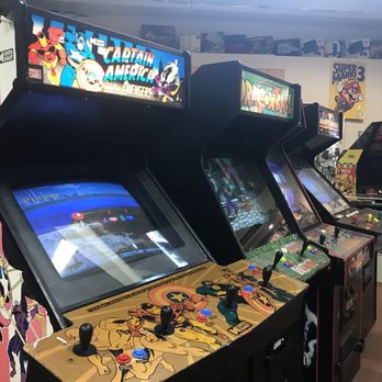 World 1-1 Games - Some arcade cabinets - Video Game Stores Near Me - Santa Maria, California