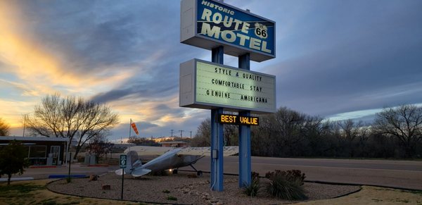 Historic Route 66 Motel by null