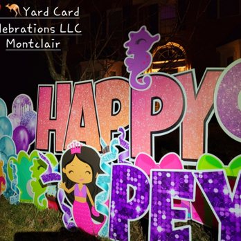 Yard Card Celebrations - Mermaid Theme 9th Birthday. - Party Equipment Rentals Near Me - Dumfries, Virginia Yard Card Celebrations - Mermaid Theme 9th Birthday. - Party Equipment Rentals Near Me - Dumfries, Virginia