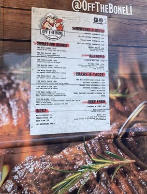 Menu photo 1
