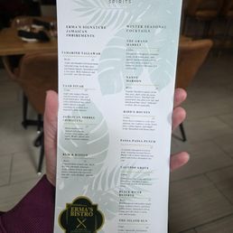 cocktail menu cocktail menu