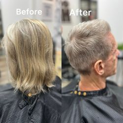 Caro - Transformation haircut. It was time to cut it all off.