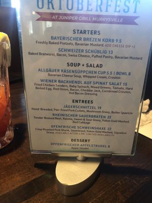 Menu photo 1 Juniper Grill - Murrysville Murrysville, PA