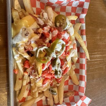 Gold Feather - Loaded fries - Beer Bar Near Me - San Antonio, Texas