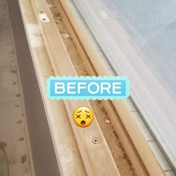 American Eagle Janitorial - Windowsil before... Yuck! - Home Cleaning Near Me