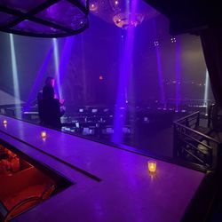 Cavo Nightclub - Runway for the fashion show viewed from the bar