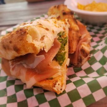 ORG Pizza Garden - Procuittio panini with chips - Pizza Near Me - Houston, Texas ORG Pizza Garden - Procuittio panini with chips - Pizza Near Me - Houston, Texas